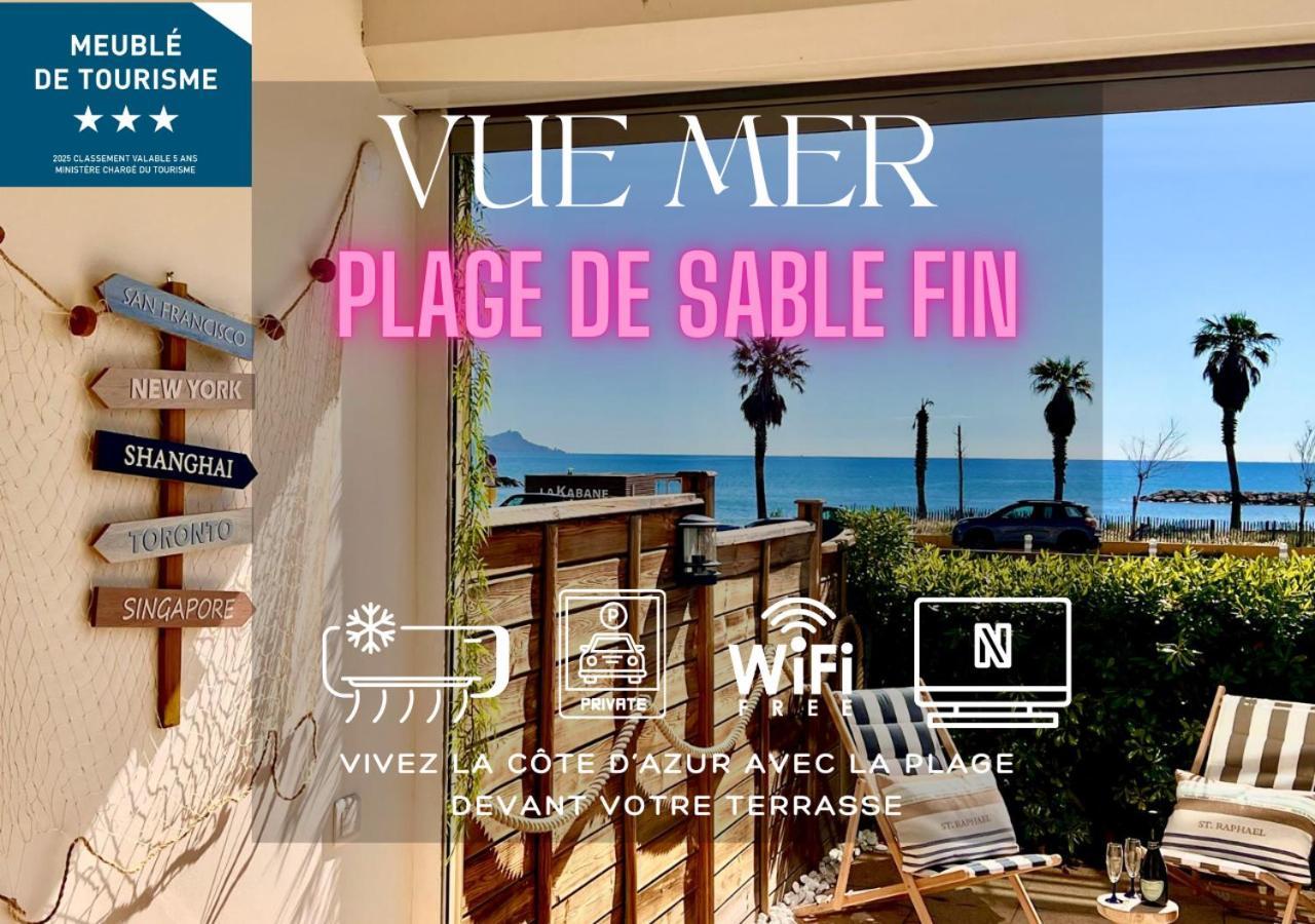 Studio Eclat Marine 3 Etoiles - Vue Mer - Parking-Clim-Plage A 20 Metres - Capitalchic Services Saint-Aygulf Fréjus Exterior foto